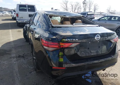 2022 Nissan Sentra Sv Xtronic Cvt from USA, damaged, VIN 3N1AB8CV0NY231873